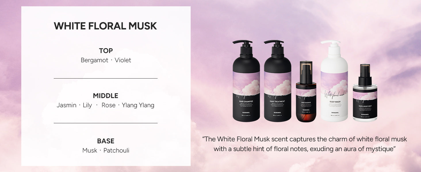Fragrance pyramid for this scent, showing its top, middle and base notes alongside the full Perfumed range