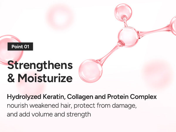 Point 01 — a gentle daily wash that cleans without stripping, leaving hair soft rather than squeaky