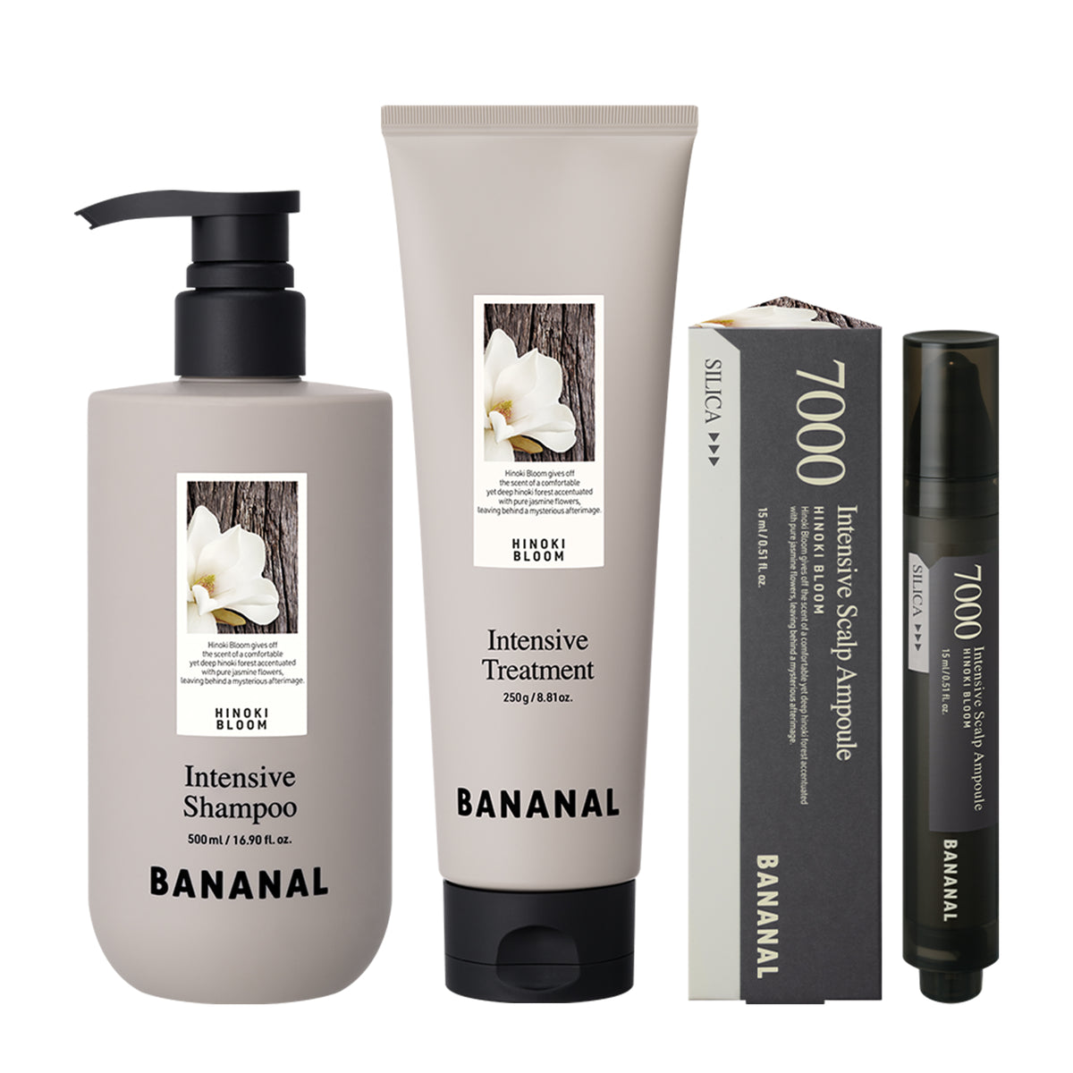 Intensive Silica 7000 Set - Hinoki Bloom (3 pc)