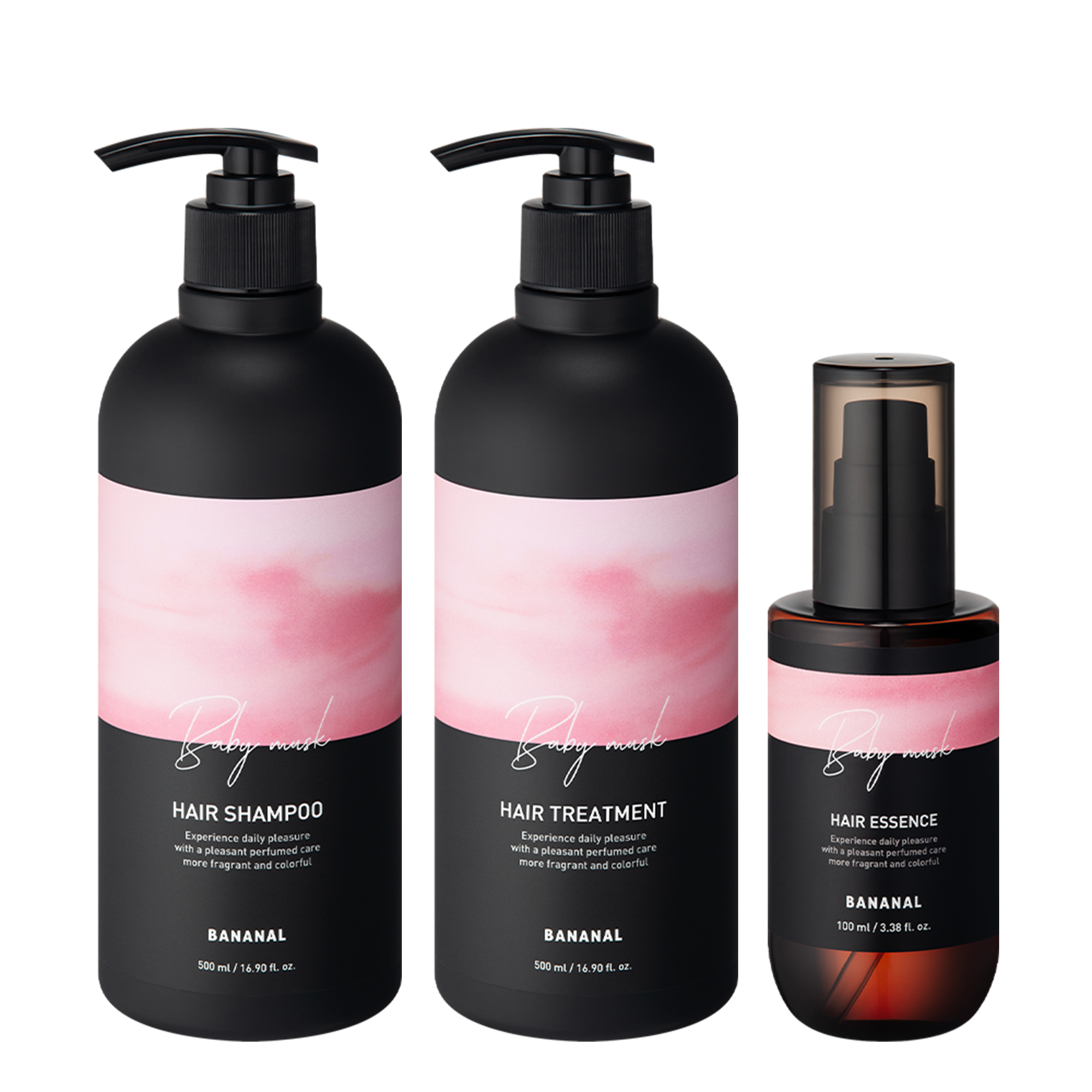 Perfumed Hair Routine Set - Baby Musk (3 pc)