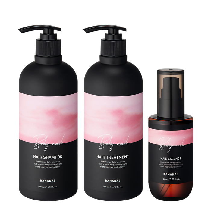Perfumed Hair Routine Set - Baby Musk (3 pc)