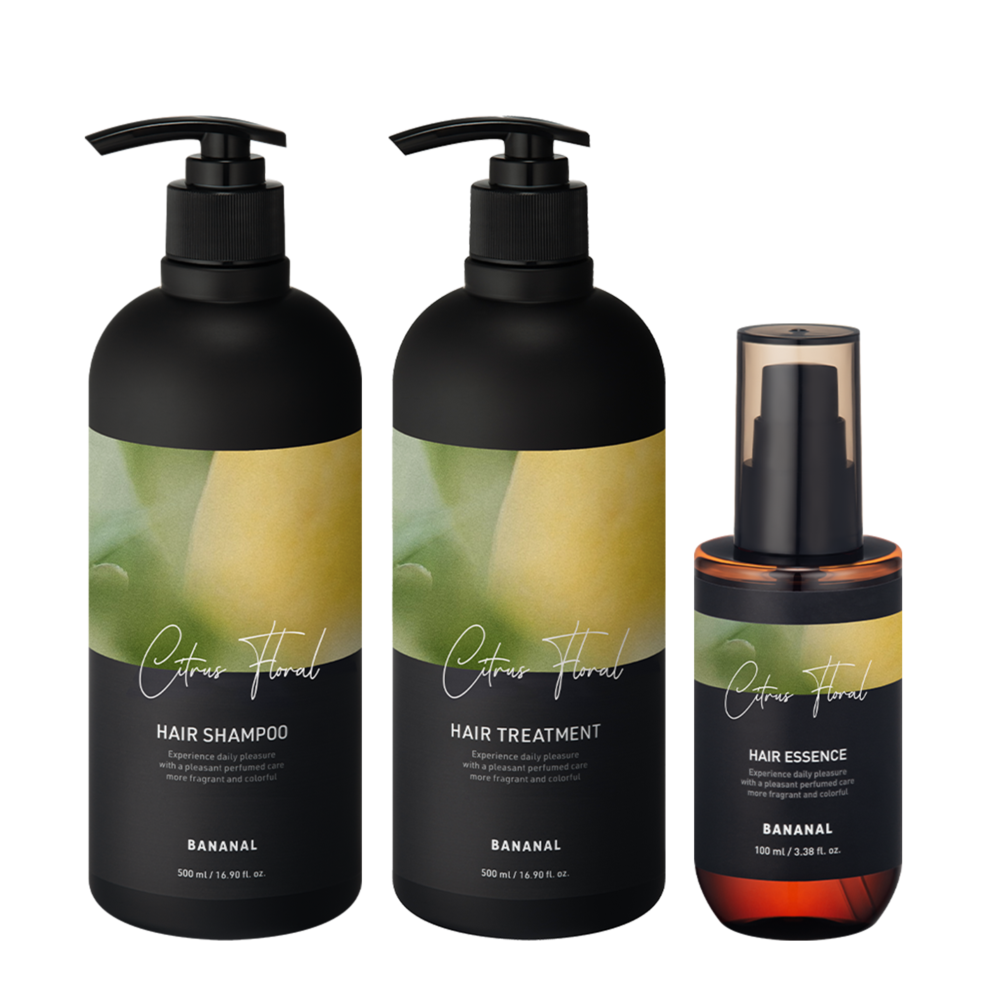 Perfumed Hair Routine Set - Citrus Floral (3 pc)