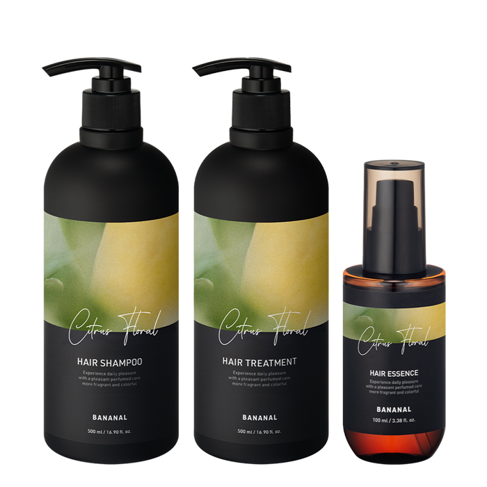 Perfumed Hair Routine Set - Citrus Floral (3 pc)