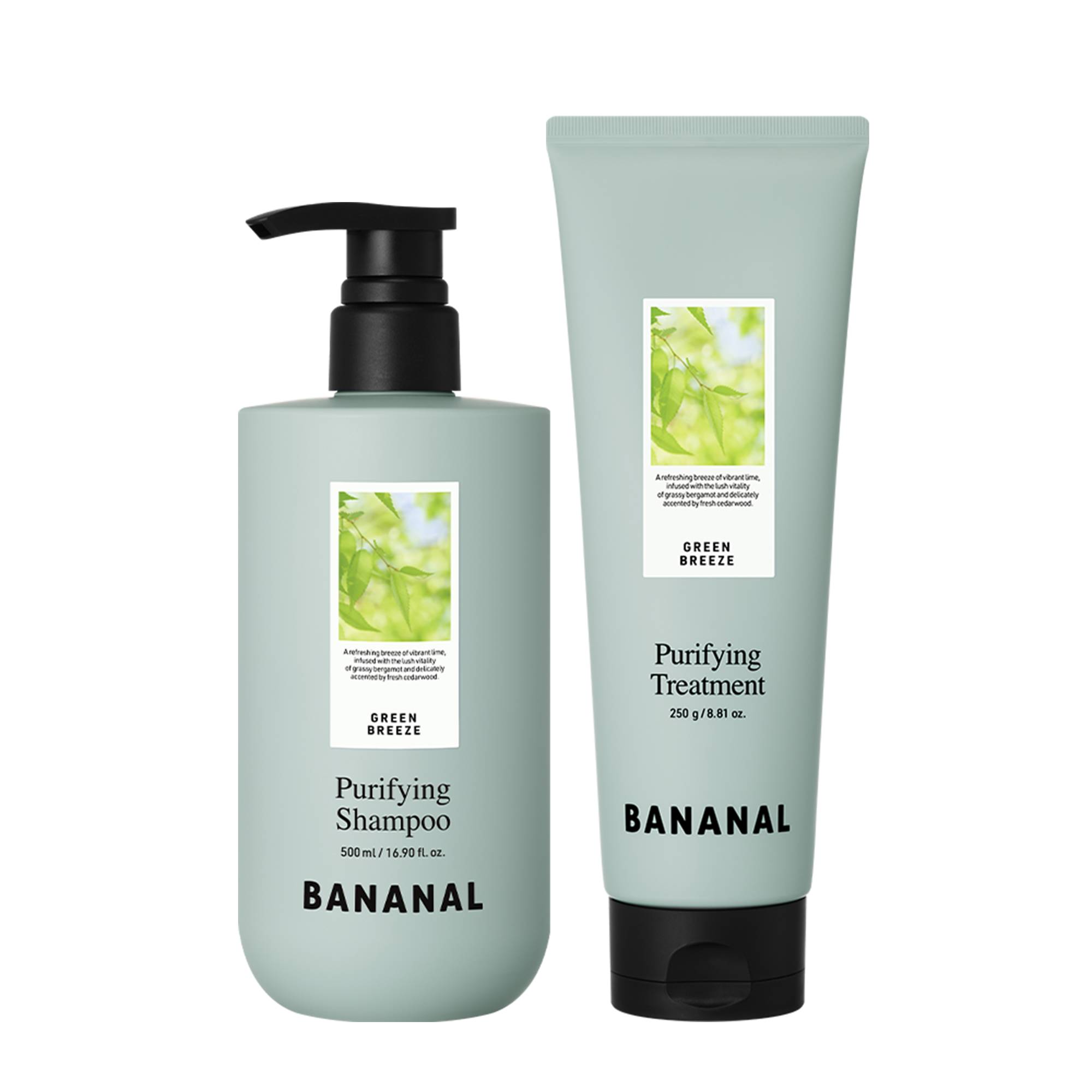 Purifying Wash Set - Green Breeze (2 pc)