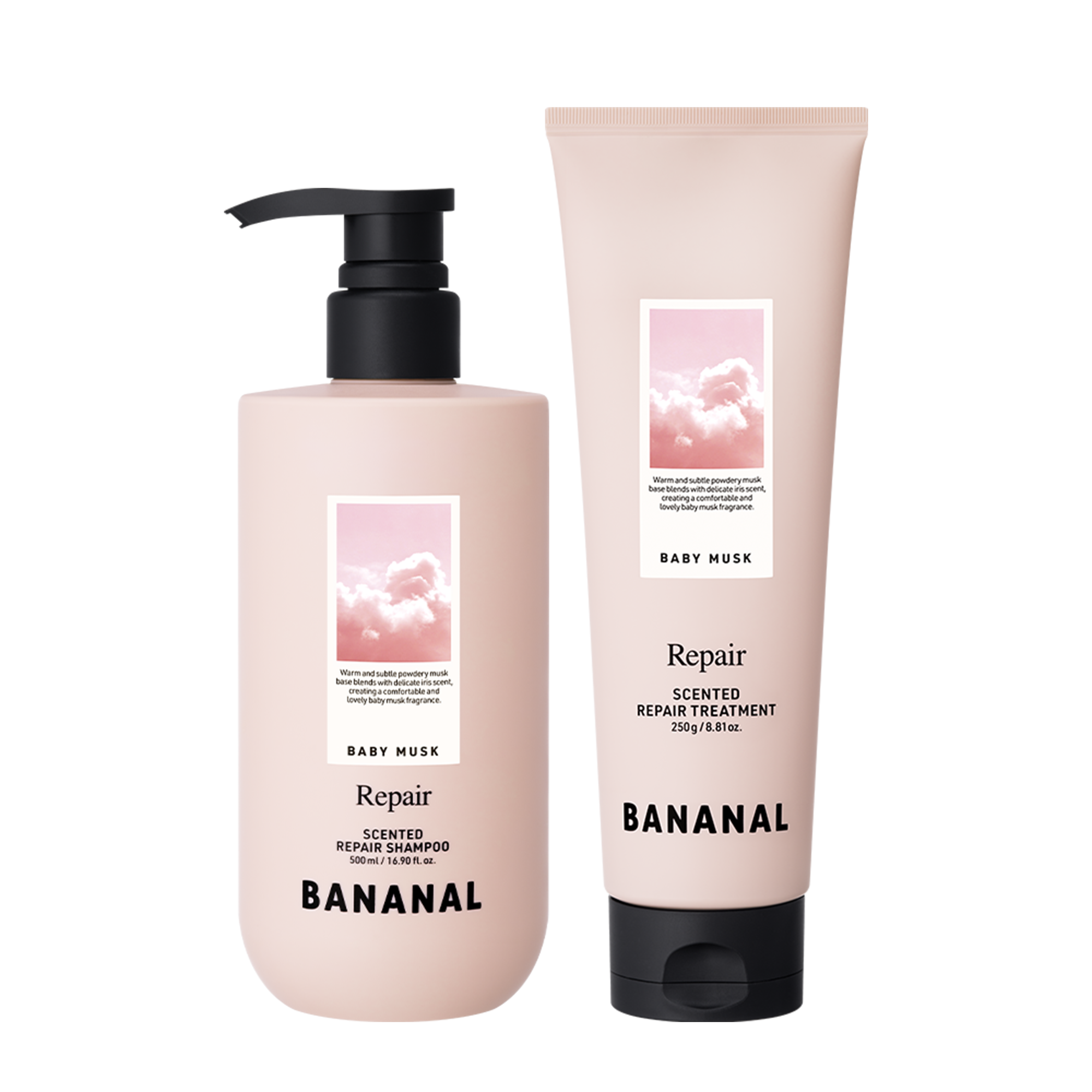 Repair Wash Set - Baby Musk (2 pc)