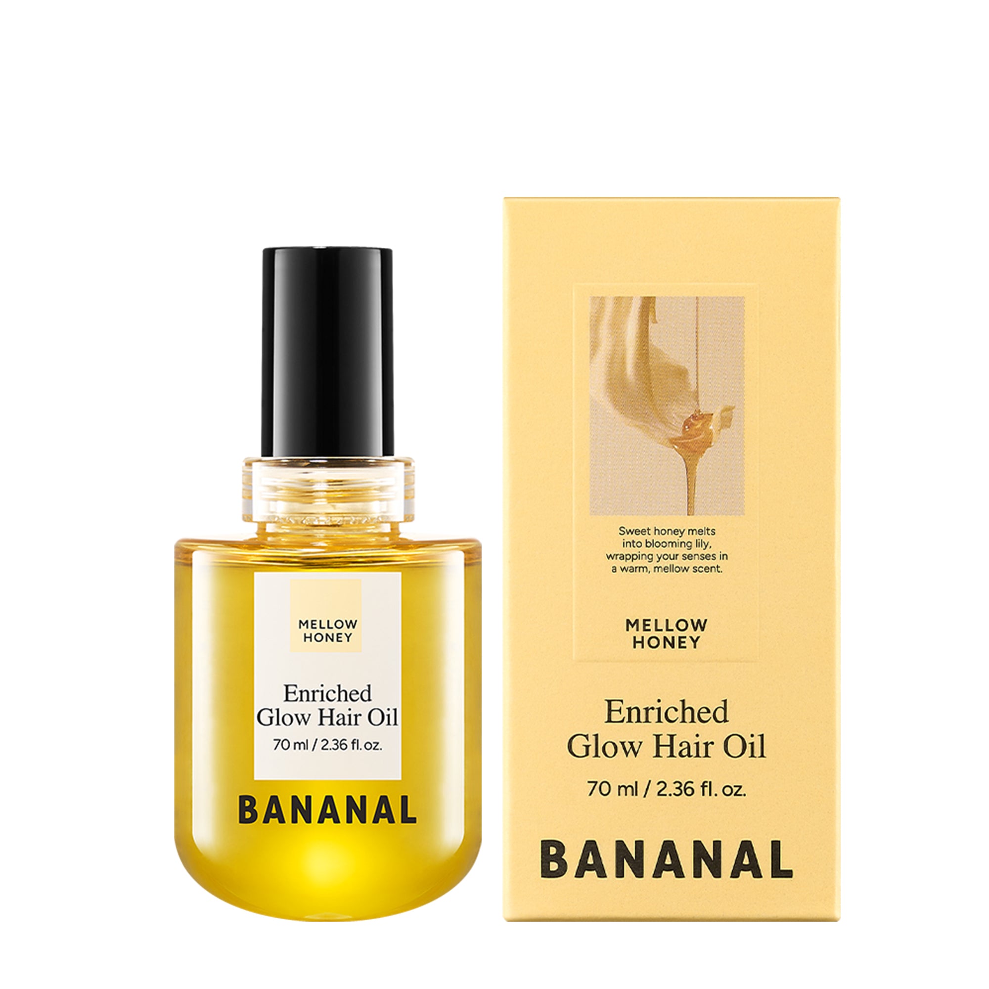 Enriched Bonding Glow Hair Oil - Mellow Honey 2.36 fl oz
