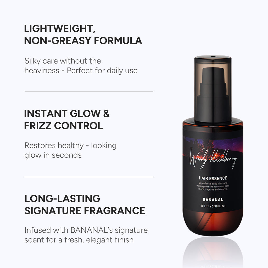Perfumed 2-in-1 Hair Oil Serum - White Floral Musk 3.38 fl oz